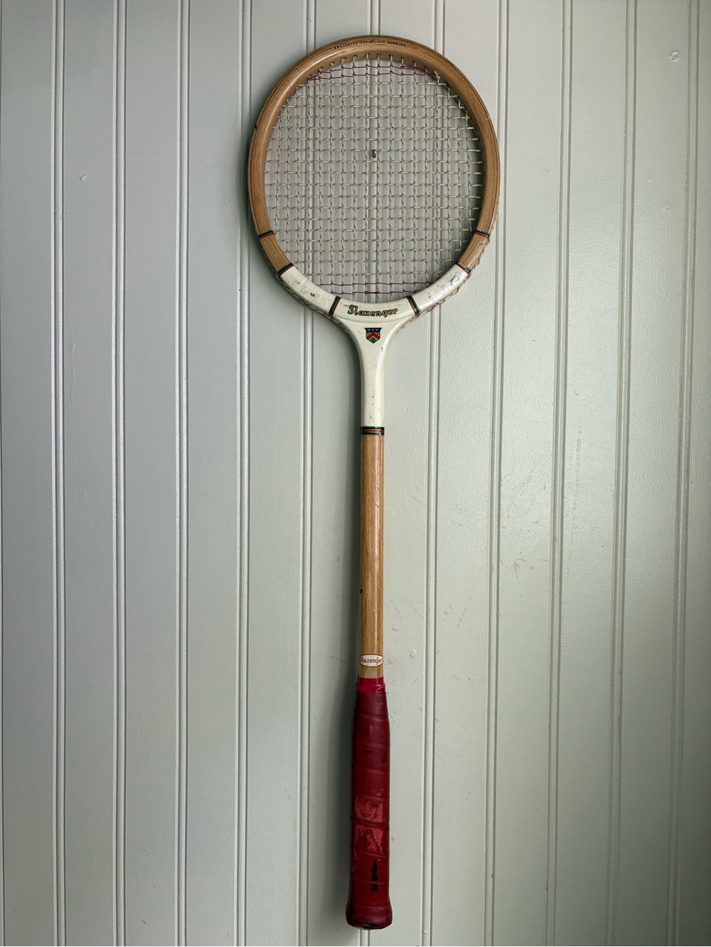 Vintage Slazenger Super Service Squash Racket VTG Tennis Badminton Retro Outdoor